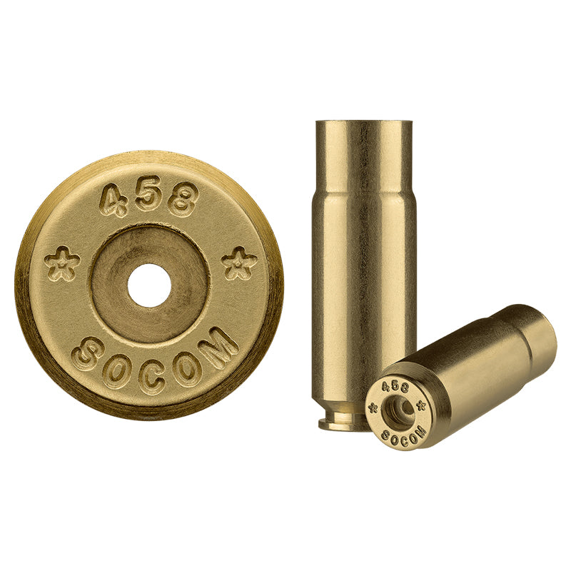 Starline Brass 458 SOCOM Unprimed, 100/Bag