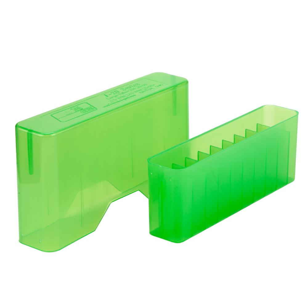 MTM Rifle J-20 Series Slip-Top 20 Round Ammo Box Plastic, J20-L, 220 S ...